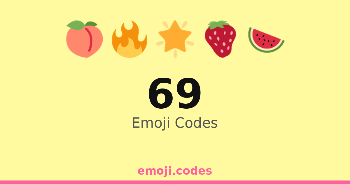 69 Emoji Codes 🌏🌍 — 12 Combinations to Copy & Paste