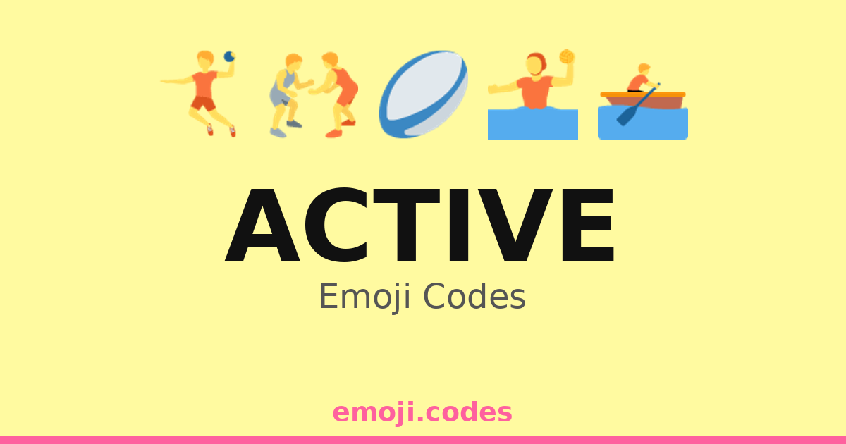 Active Emoji Codes 🆘 — 195 Combinations to Copy & Paste