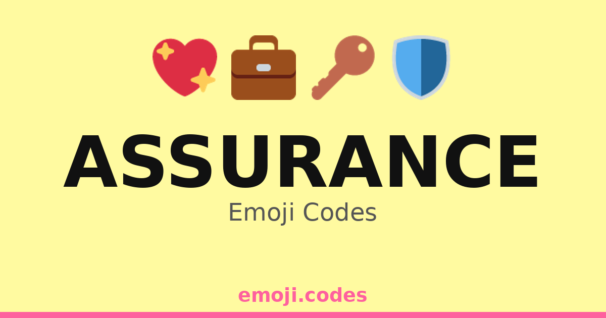 Assurance Emoji Codes ๐๐ค๐คฒ โ 141 Combinations to Copy & Paste