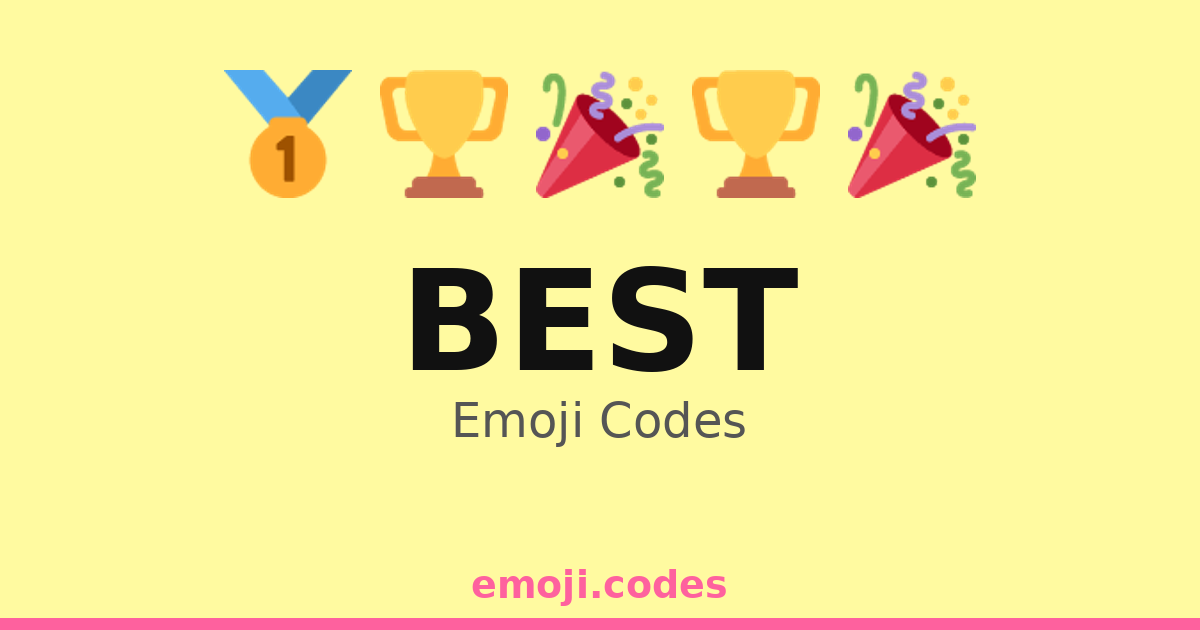 Best Emoji Codes ๐๐๐ฅ โ 232 Combinations to Copy & Paste