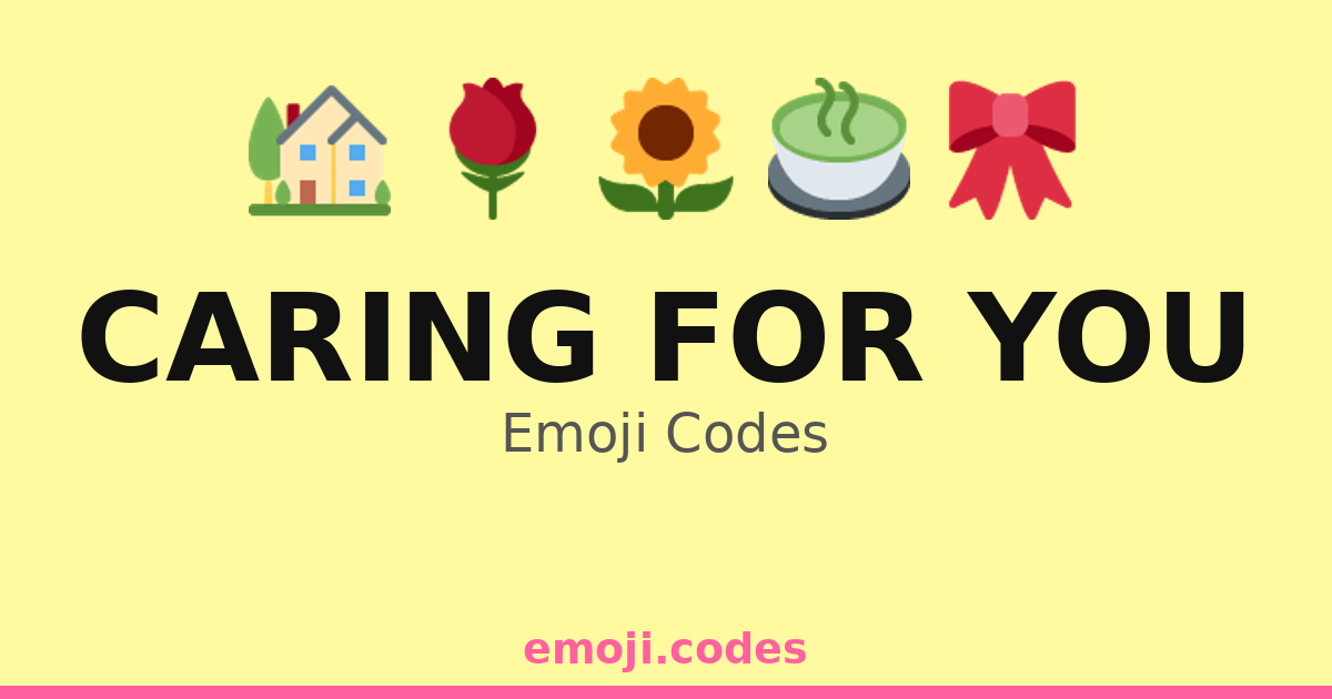 Caring For You Emoji Codes 🌍🤲💚 — 146 Combinations to Copy & Paste