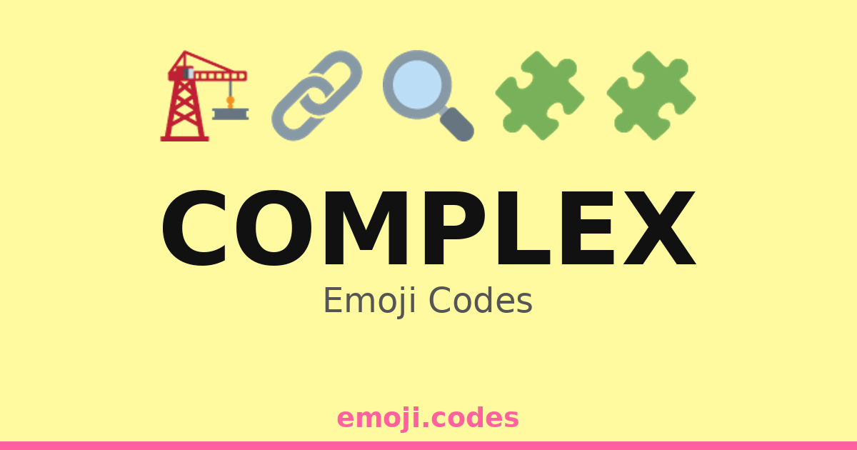 Complex Emoji Codes 🌀🌪️🌊🌌 — 126 Combinations to Copy & Paste