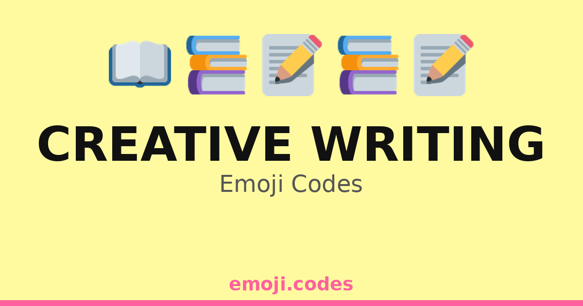 Creative Writing Emoji Codes ๐๐ก๐๏ธ โ 244 Combinations to Copy & Paste