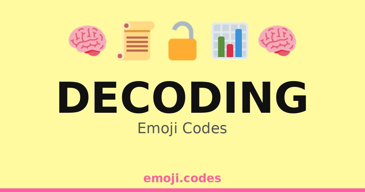Decoding Emoji Codes 💡🔑🖥️ — 299 Combinations to Copy & Paste