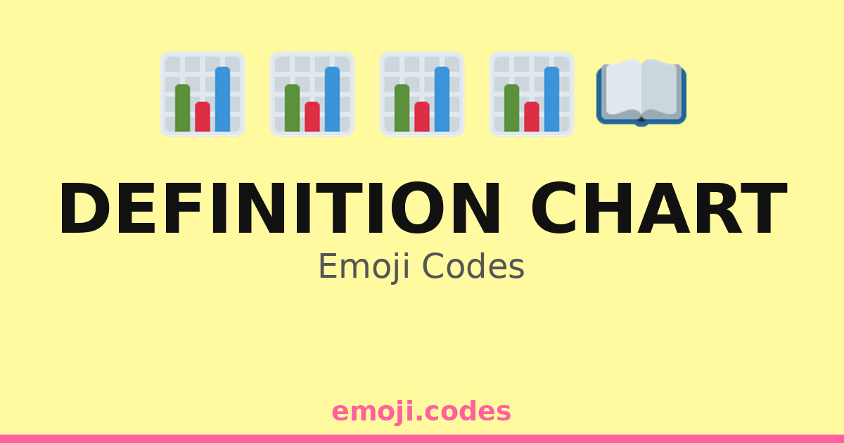 Definition Chart Emoji Codes ๐๐๐๐๐๐ โ 221 Combinations to Copy & Paste