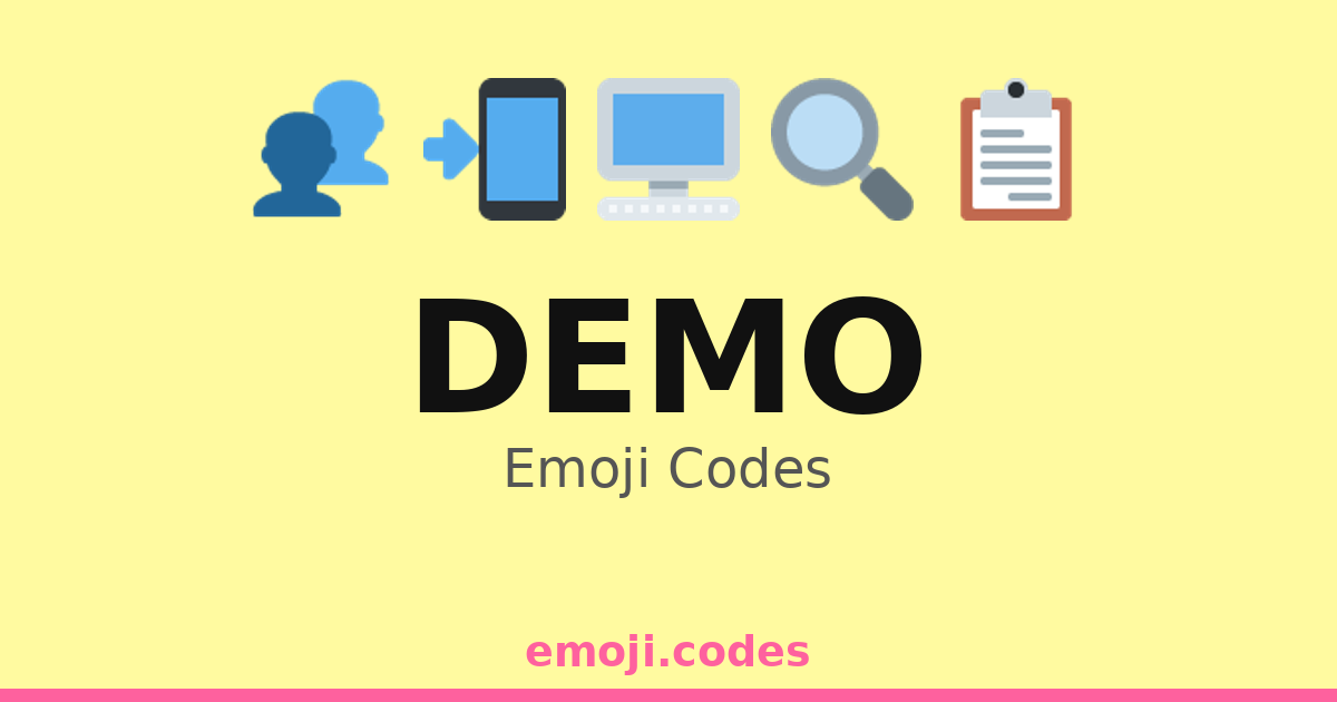 Demo Emoji Codes 🎤🎵🎸🎹🎧 — 308 Combinations to Copy & Paste