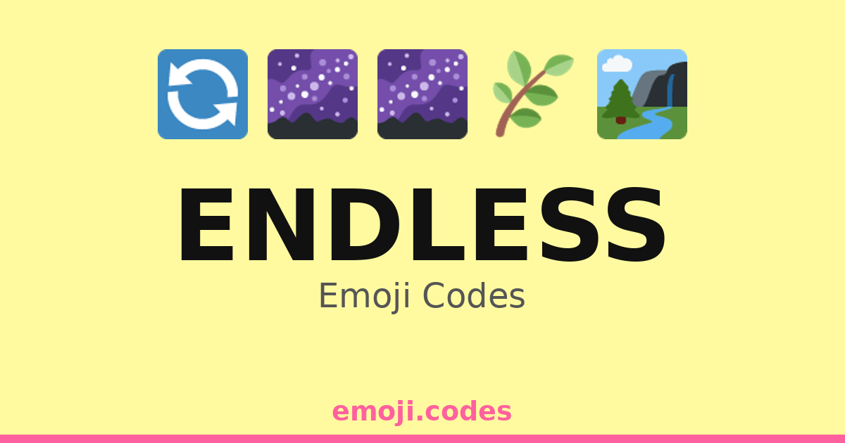 Endless Emoji Codes 🌌🌊🚀 — 127 Combinations to Copy & Paste
