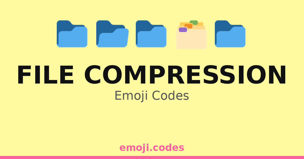 Download File Icon Emoji Shortcode File Compression Emoji Codes π»ππ₯ β 275 Combinations to Copy & Paste
