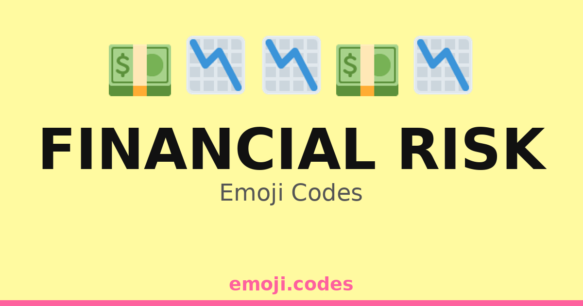Key Risk Library Emoji Financial Risk Emoji Codes π¦π΅πβ οΈ β 89 Combinations to Copy & Paste