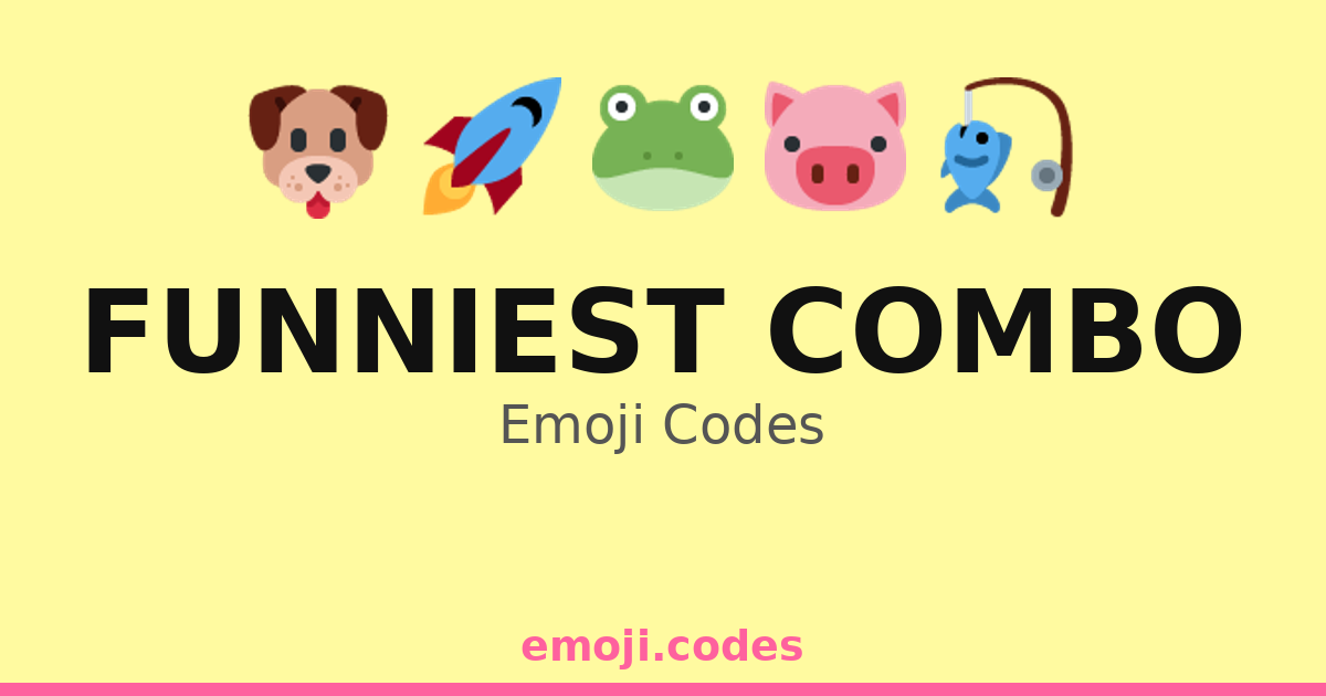 Funniest Combo Emoji Codes 🌈🦄🤣 — 17 Combinations to Copy & Paste