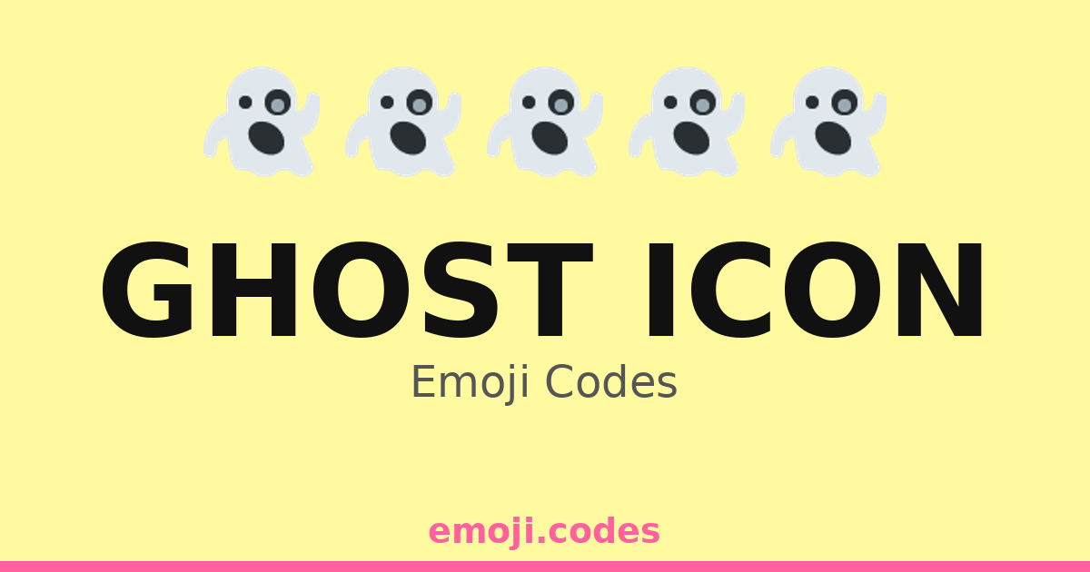 Ghost Icon Emoji Codes 👻🌌🕯️🎃 — 19 Combinations to Copy & Paste
