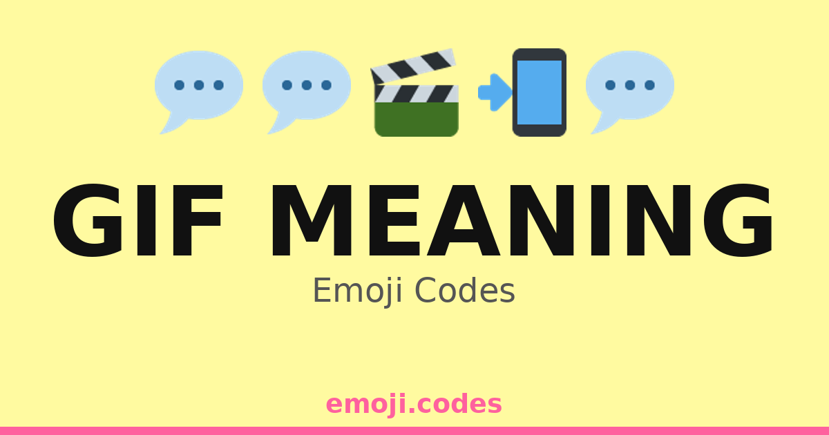 Gif Meaning Emoji Codes ππ±ππ¬ β 323 Combinations to Copy & Paste