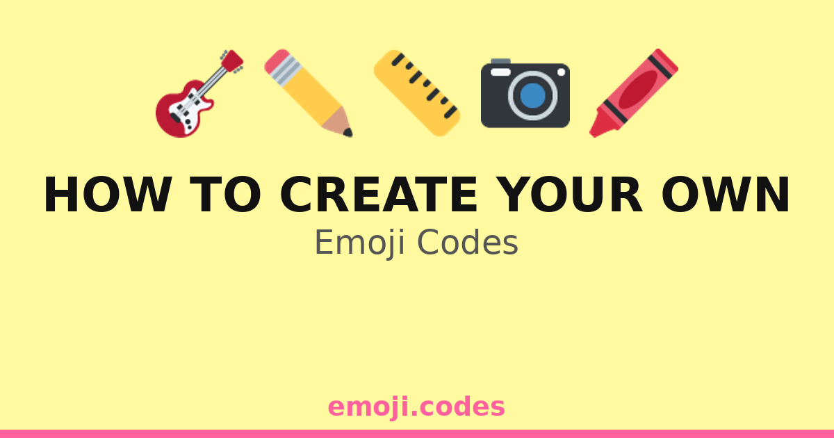 How To Create Your Own Emoji Codes 🎸🎻🎤 — 147 Combinations to Copy & Paste