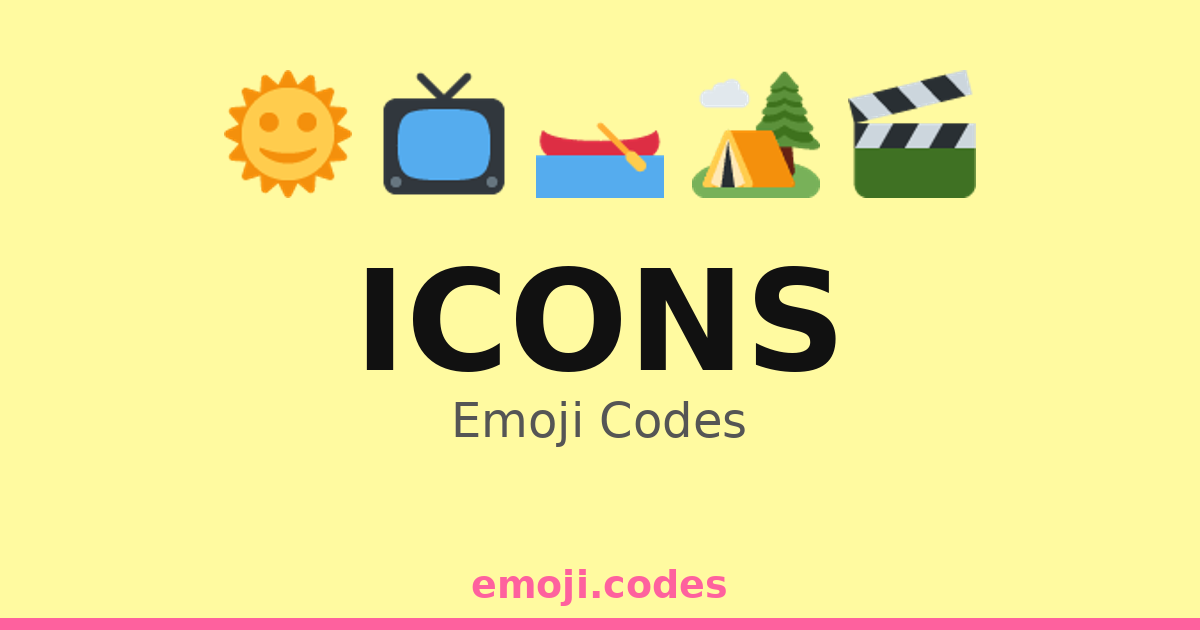 Icons Emoji Codes 📿 — 395 Combinations to Copy & Paste
