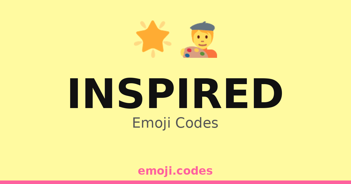 Inspired Emoji Codes 🌟💭📝 — 104 Combinations to Copy & Paste