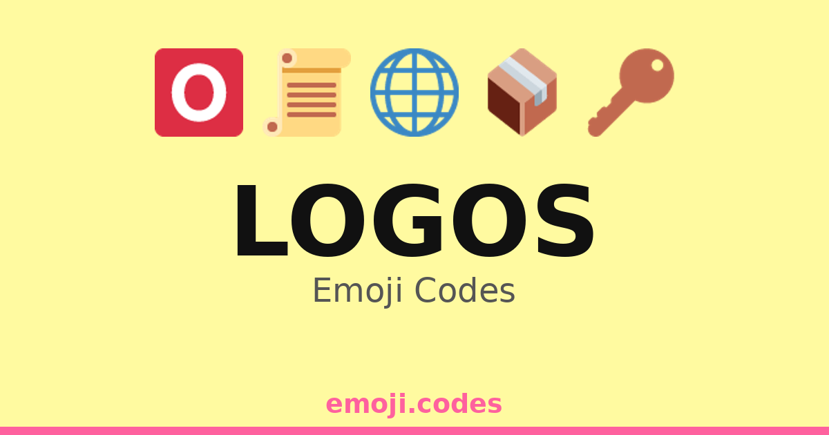 Logos Emoji Codes 📿 — 378 Combinations to Copy & Paste