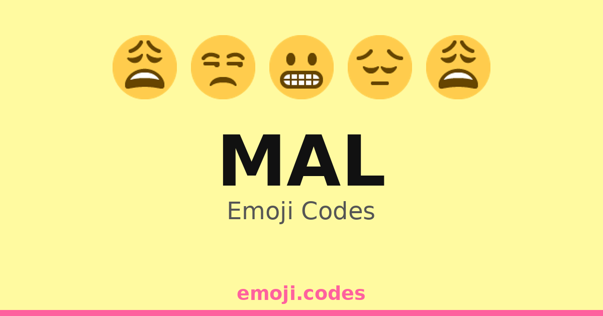 Mal Emoji Codes 😒🌀🌪️ — 48 Combinations to Copy & Paste