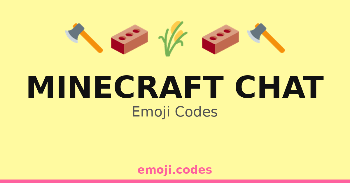 Minecraft Chat Emoji Codes 🌌🧝‍♂️🏰 — 12 Combinations to Copy & Paste