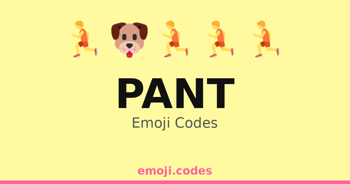 Code Pant Image Pant Emoji Codes 🏃🌄🌠 — 400 Combinations to Copy & Paste