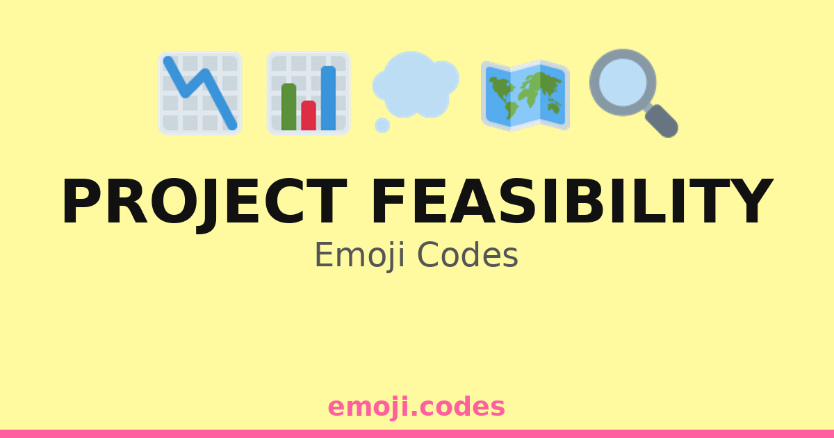Project Method Emoji Project Feasibility Emoji Codes ποΈππΌ β 89 Combinations to Copy & Paste