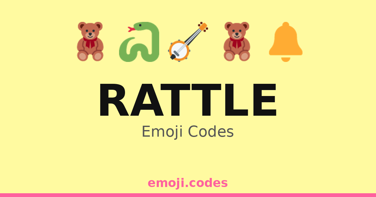Retray Copy Code Rattle Emoji Codes 🆘 — 360 Combinations to Copy & Paste