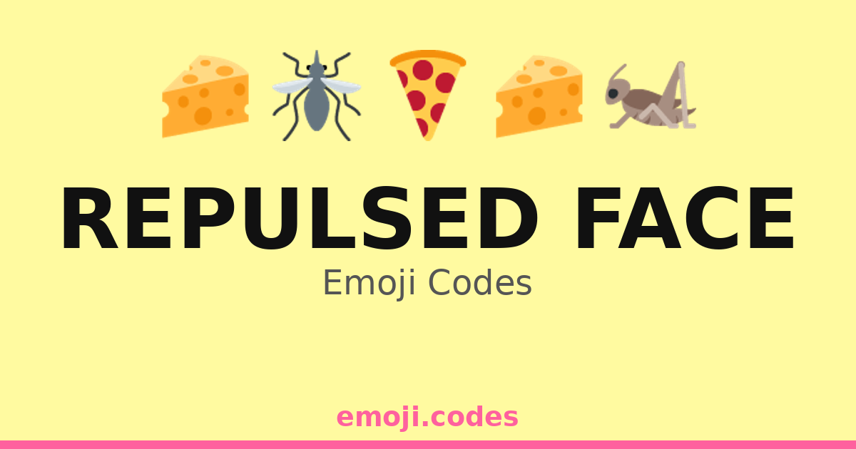 Repulsed Face Emoji Codes 🍔😖 — 176 Combinations to Copy & Paste