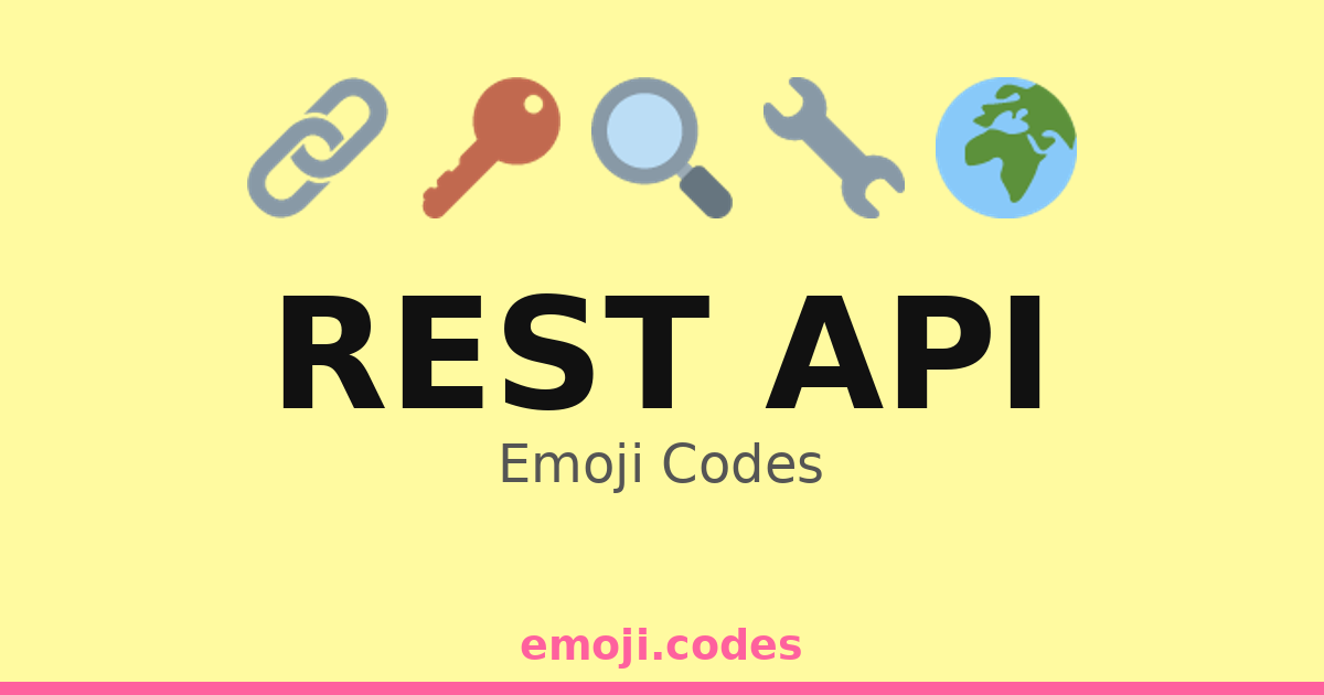 Api Key Emoji Rest Api Emoji Codes 🌍🔗🔑 — 145 Combinations to Copy & Paste