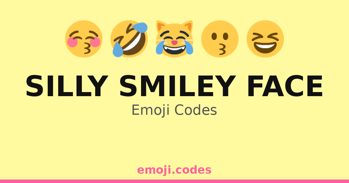 Silly Smiley Face Emoji Codes 🍦 — 154 Combinations to Copy & Paste