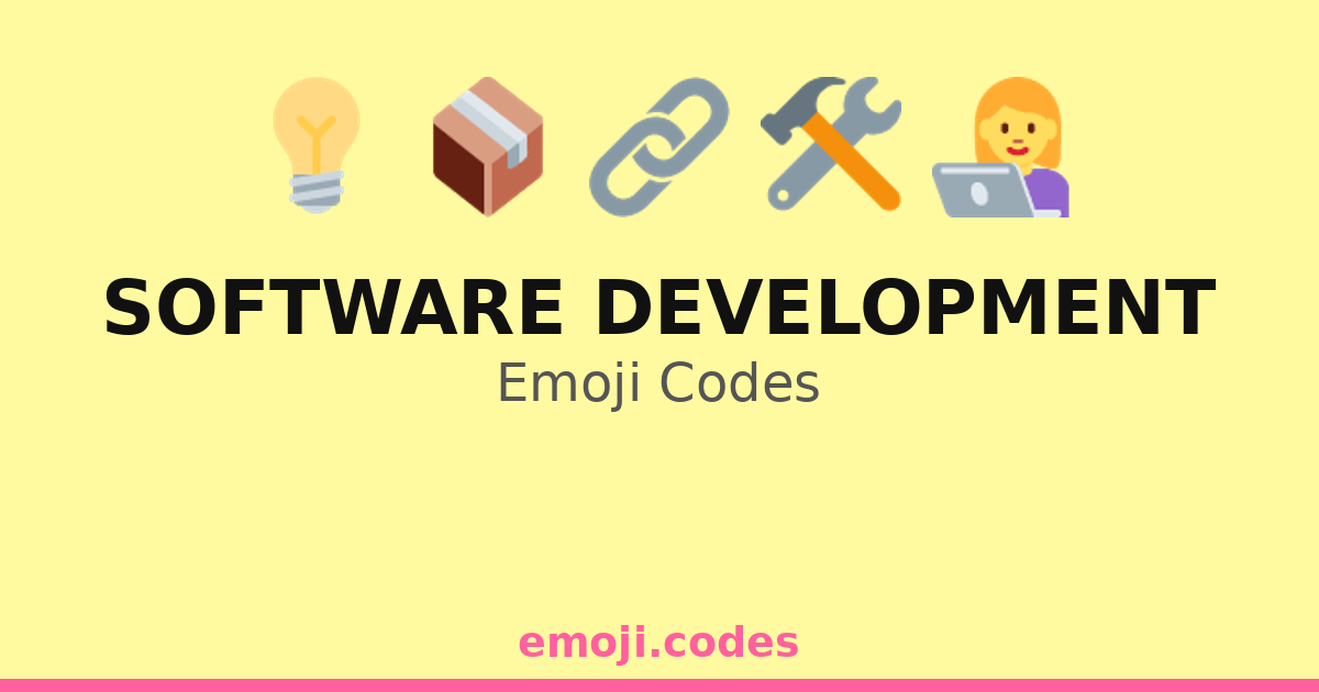 Coding Agent Emoji Software Development Emoji Codes ๐ฉโ๐ป๐๐ฆ โ 258 Combinations to Copy & Paste