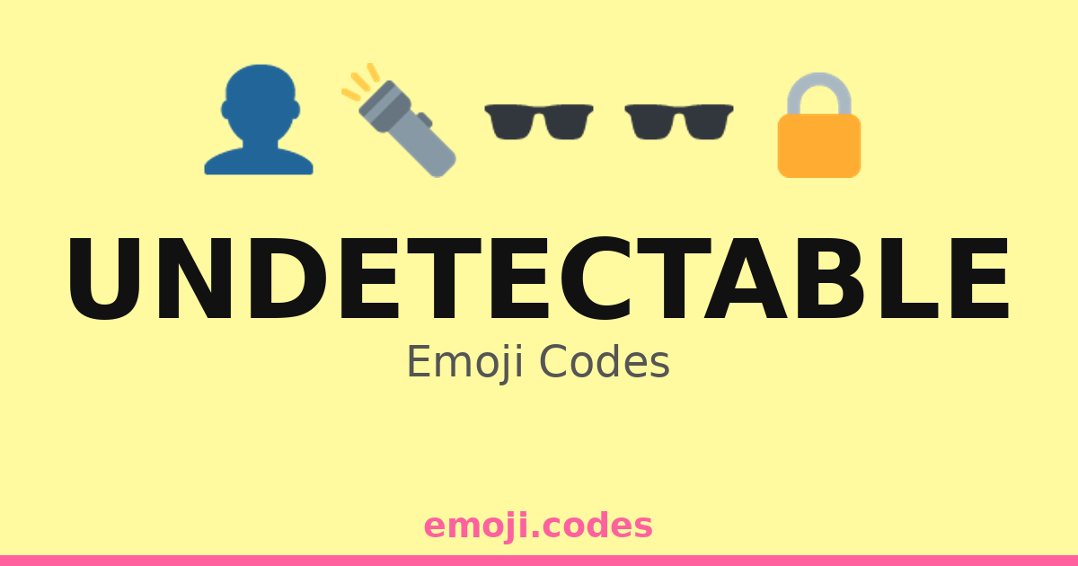 Undetectable Emoji Codes π β 89 Combinations to Copy & Paste