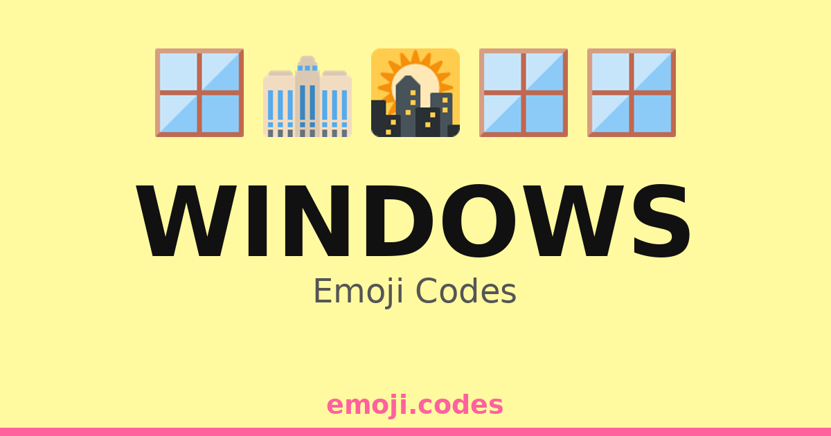 Windows Emoji Codes πͺ β 301 Combinations to Copy & Paste